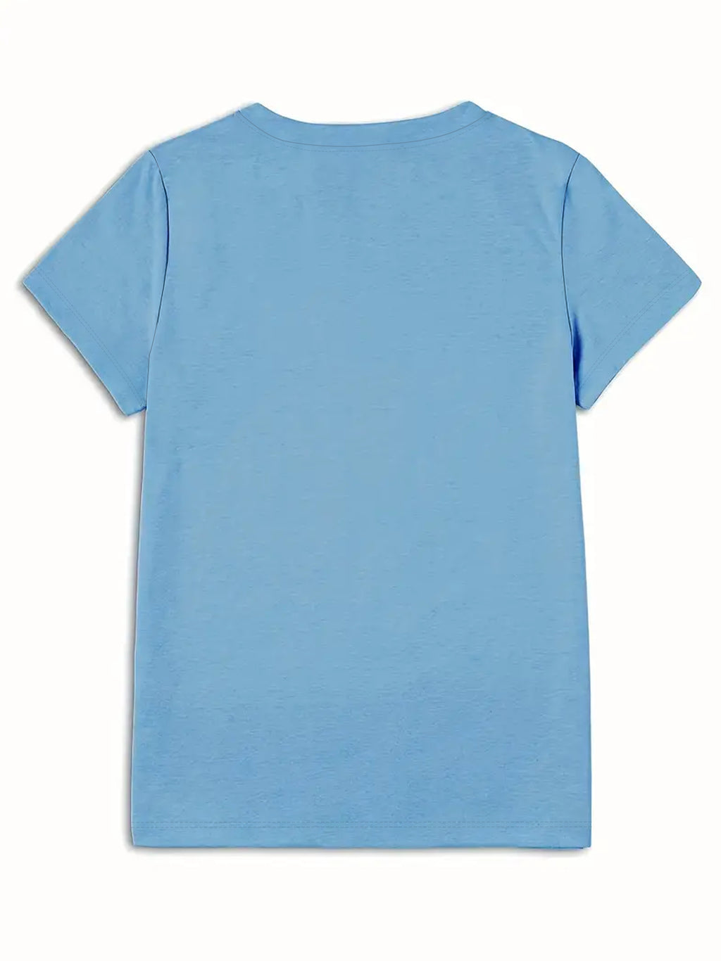 Women'S Casual Crew Neck T-Shirt with Purple Rose and Butterfly Graphic Print, Short Sleeve Regular Length Top for Spring and Summer, Ideal Birthday or Holiday Gift, Ladies T Shirts