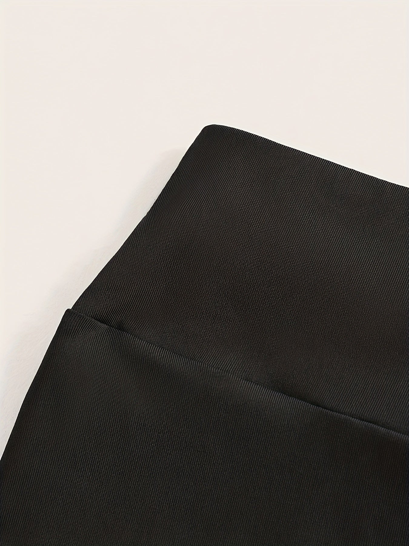 Women's High-Waisted Stretchy Casual Shorts with Butterfly Print - Black & Beige, Machine Washable, Spring Summer Fall Versatile Wear